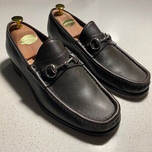Gucci Brixton Brown Loafer. Men US 9.5